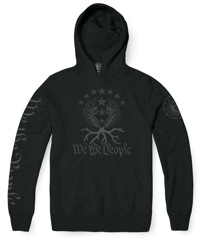 We the People Liberty Tree Hoodie | BLACKOUT - We the People Apparel