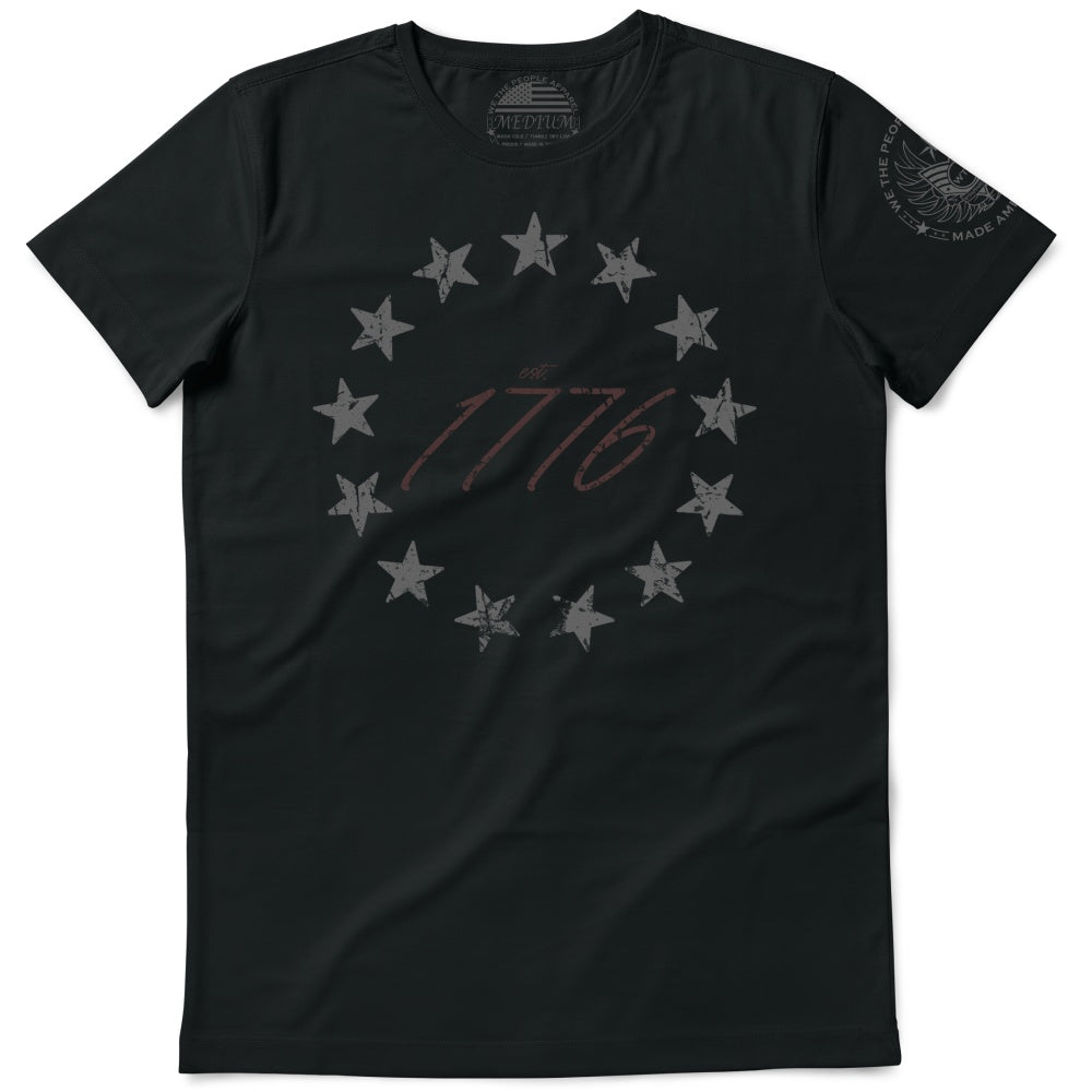 Est. 1776 | Black - We the People Apparel