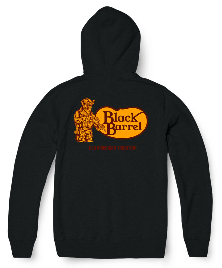 Black Barrel Hoodie