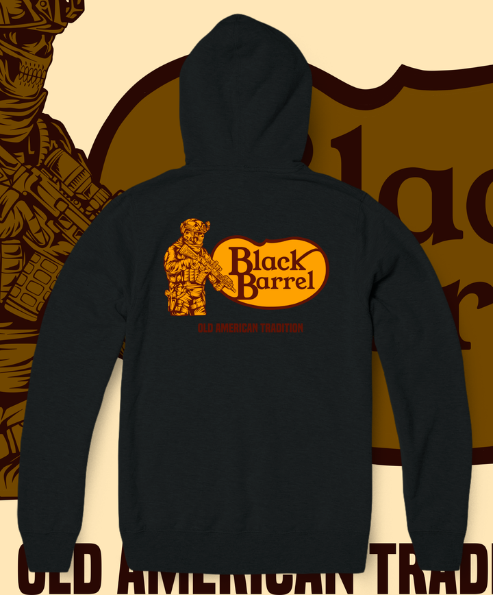 Black Barrel Hoodie