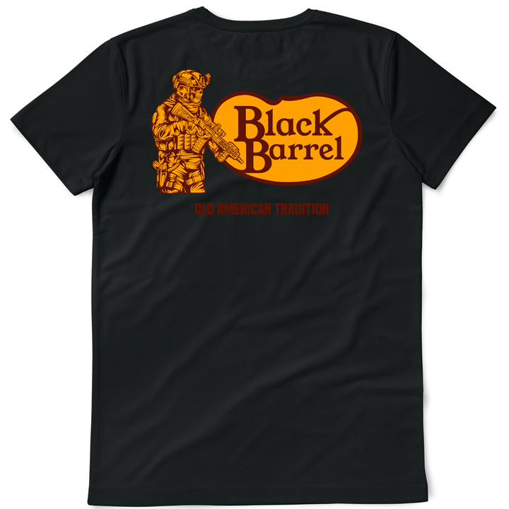 Black Barrel Tee
