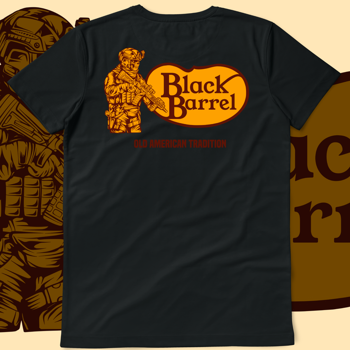 Black Barrel Tee