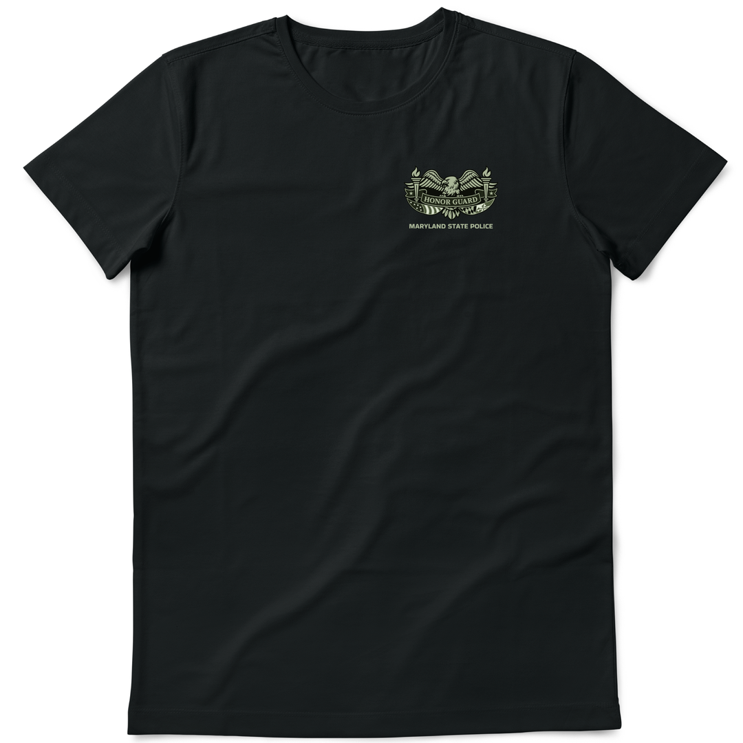 MSP Honor Guard Chest Logo Tee