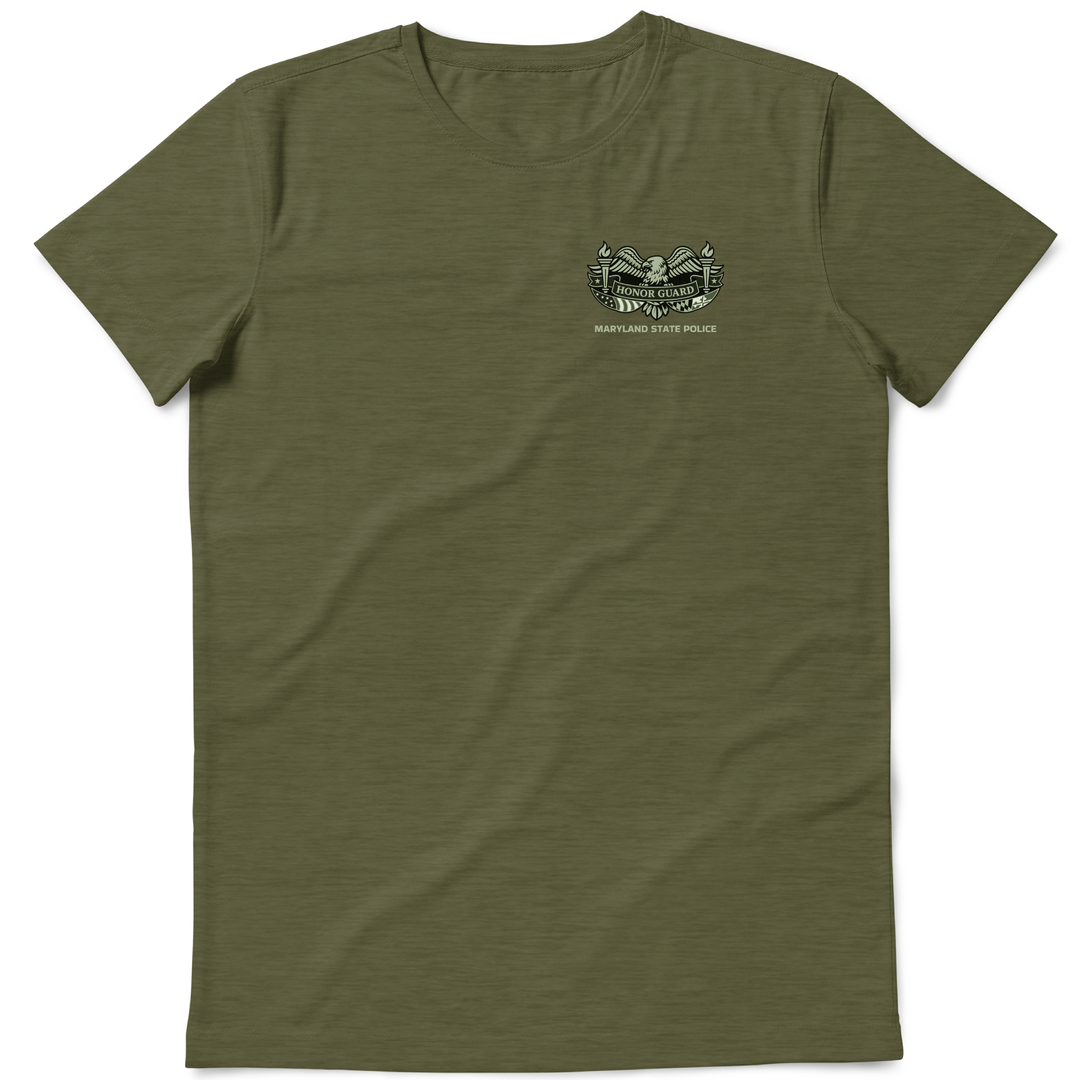 MSP Honor Guard Chest Logo Tee
