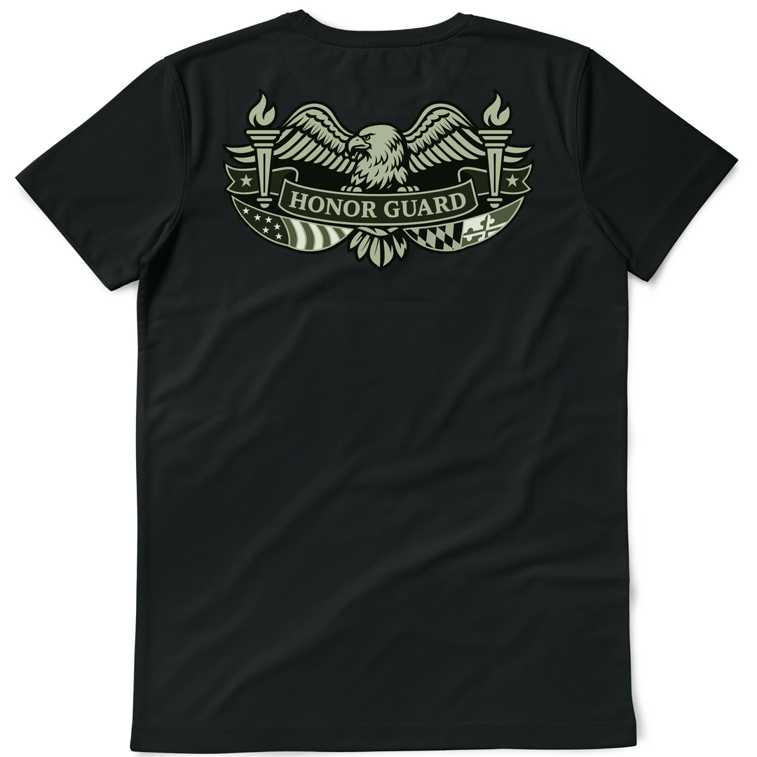 MSP Honor Guard Chest Logo Tee