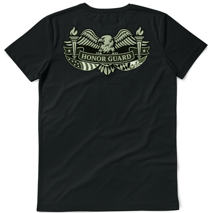 MSP Honor Guard Chest Logo Tee