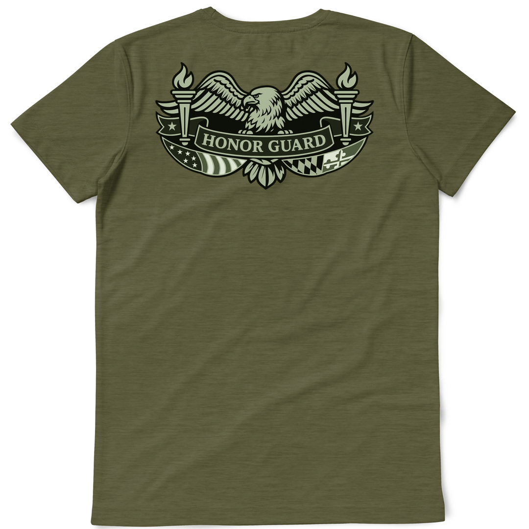 MSP Honor Guard Chest Logo Tee