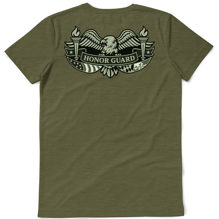 MSP Honor Guard Chest Logo Tee