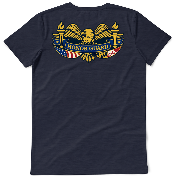 MSP Honor Guard Chest Logo Tee