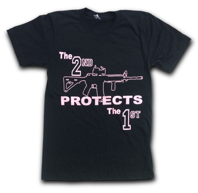 The 2nd Protects The 1st | Black&Pink - We the People Apparel