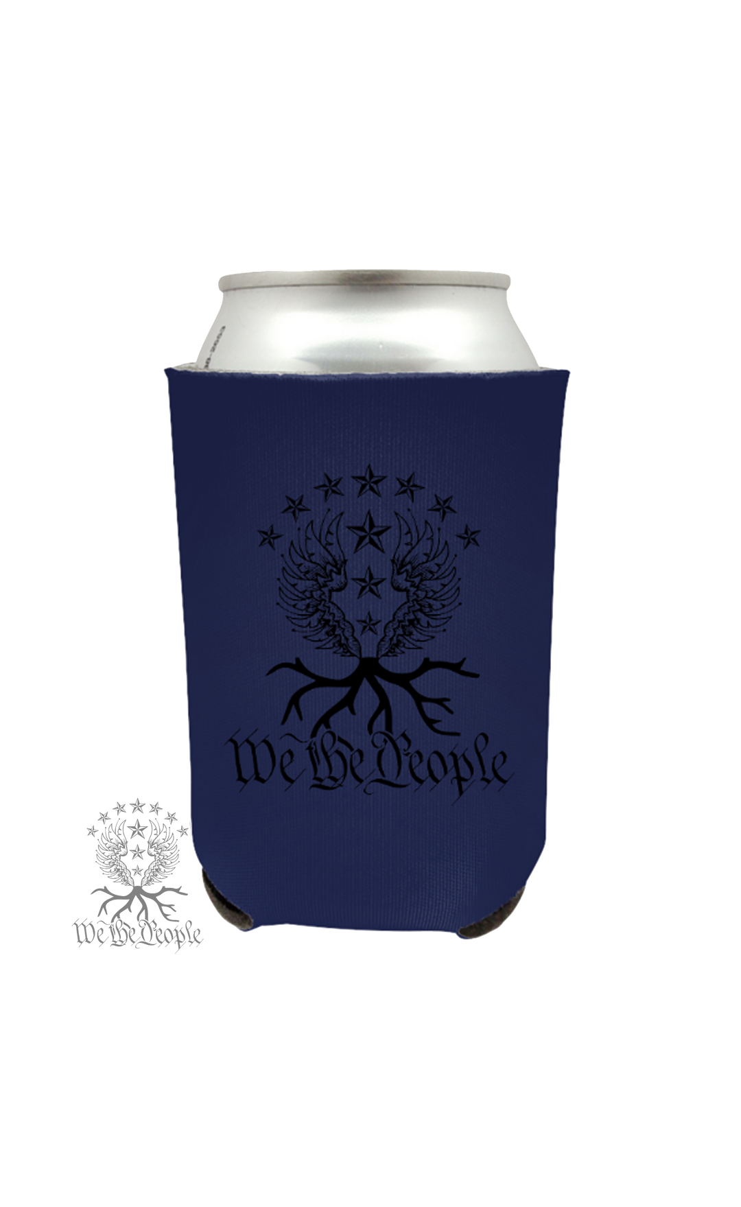 We the People Beer Koozie | Navy Blue - We the People Apparel