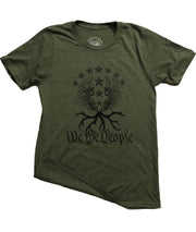 We the People Apparel patriotic apparel liberty tree  army tee