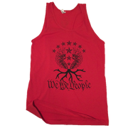 We the People Apparel patriotic apparel liberty tree  red tank top