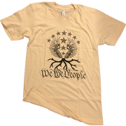 We the People Apparel patriotic apparel liberty tree tan tee