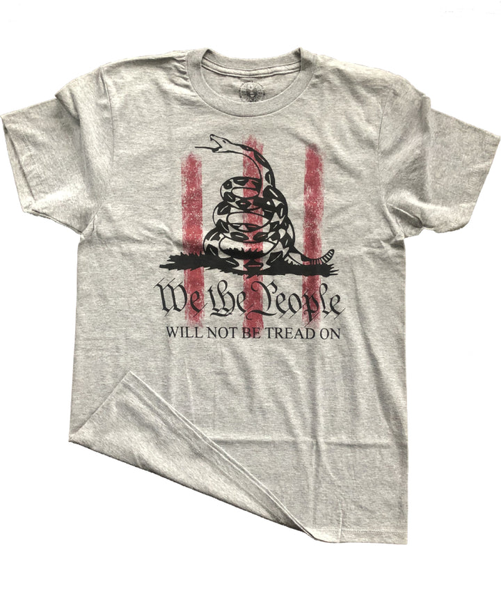 We the People Will Not Be Tread On | Ash Gray - We the People Apparel